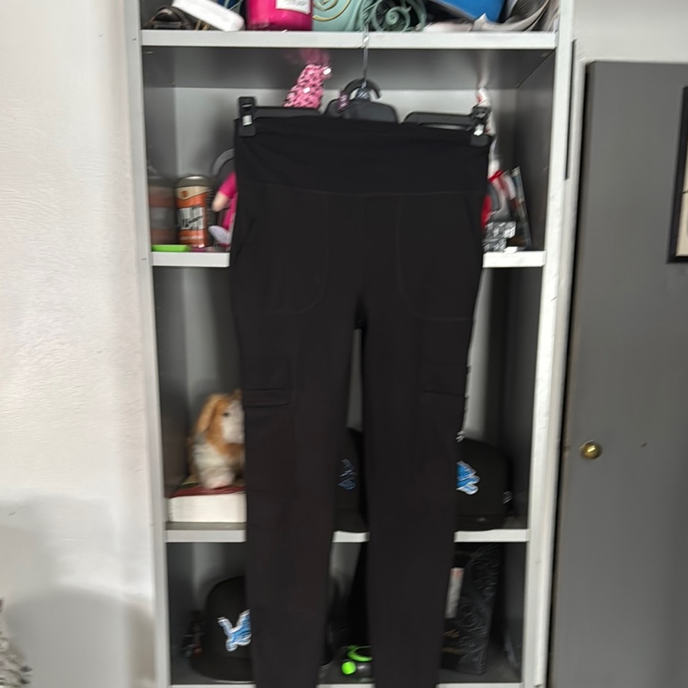 Black High-Waisted Leggings
